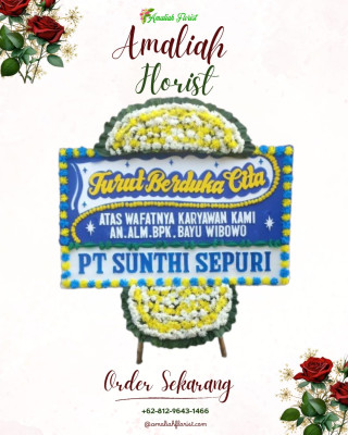 Papan Bunga Duka di Aikmel